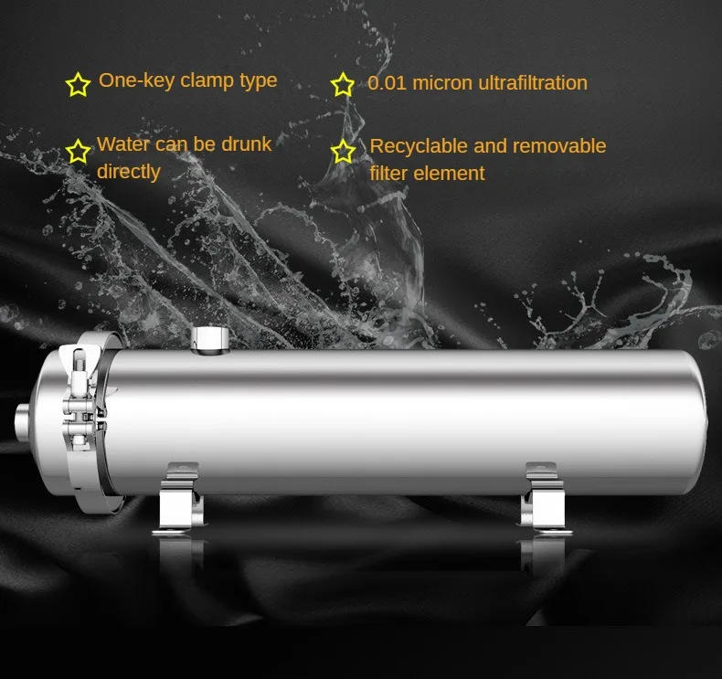 Description Picture 4 of itemWhole House Water Filter System,Stainless Steel Large Flow Water Filtration Reduces Sediment, Chlorine Taste and Odor, and Scale