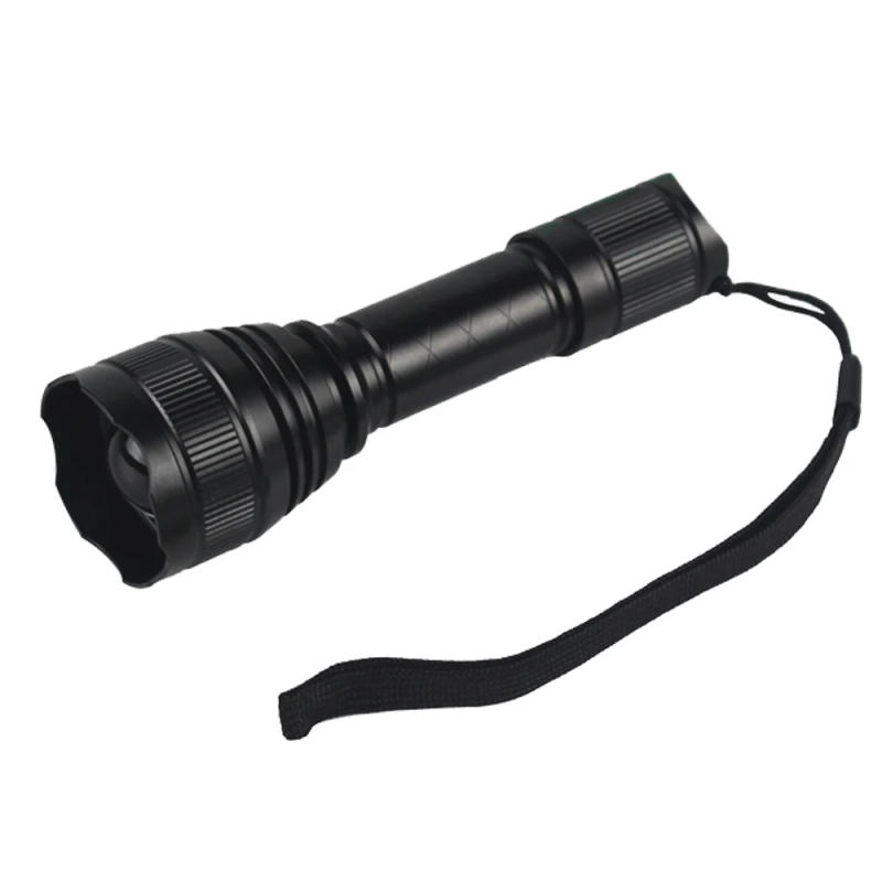 Description Picture 3 of itemT21 IR Hunting 940nm/850nm Light Infrared Flashlight Zoomable Night Vision Torch +18650+USB Charger+Switch+Mount