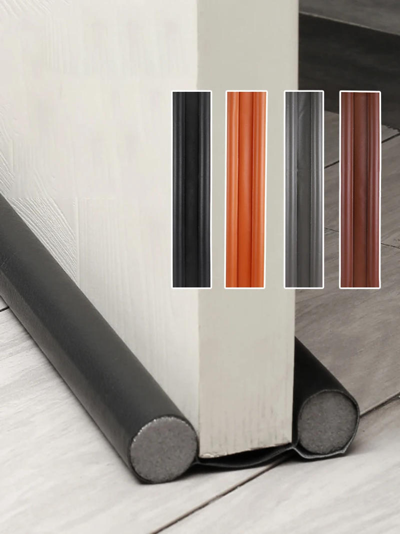 Description Picture 4 of itemDouble Side Door Bottom Seal Strip Flexible Wind Noise Reduction Stopper Under Door Sealing Blocker Guard Sealer Prevent Insects