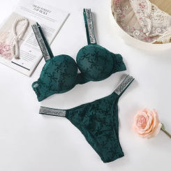 2024 New Women's Sexy Bra and Panty Set Comfortable Seamless Breathable push up Shapewear Victoria's Secret Lingerie Set
