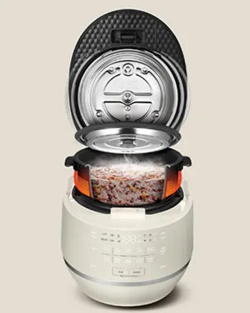 Description Picture 5 of itemInduction Heating Dual Pressure Rice Cooker 6 Cup (Uncooked) | Full Stainless Inner Pot | High/Non-Pressure |