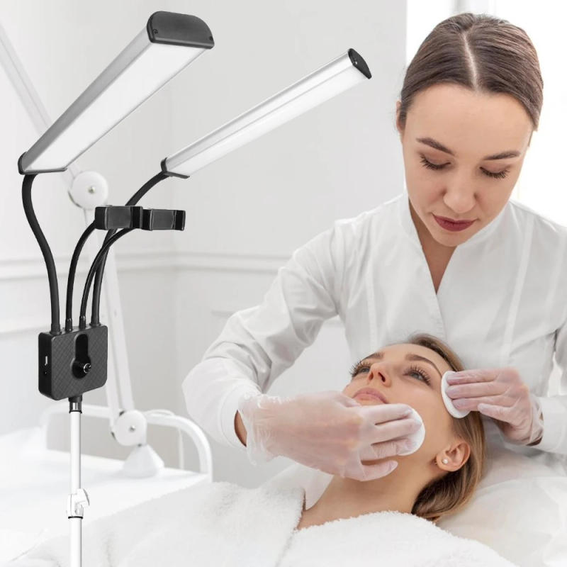 Description Picture 3 of itemLed Ring Lash Light Double Arms LED Fill Beauty Light With 200cm Tripod For Make up Video Eyelash Photographic Selfie Lighting