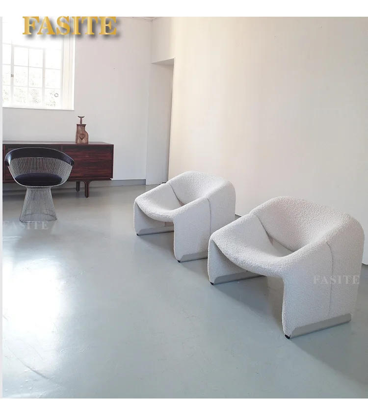 Description Picture 6 of itemSofa Living Room Sofas Chair Home Furniture Living Room Chairs Nordic Style Single Designer Light Simple Leisure Creative