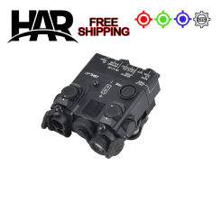 Tactical WADSN Airsoft DBAL-A2 Simplified Version Indicator Hunting Rifle DBAL Torch Aiming Weapon Strobe Lights Fit 20mm Rail