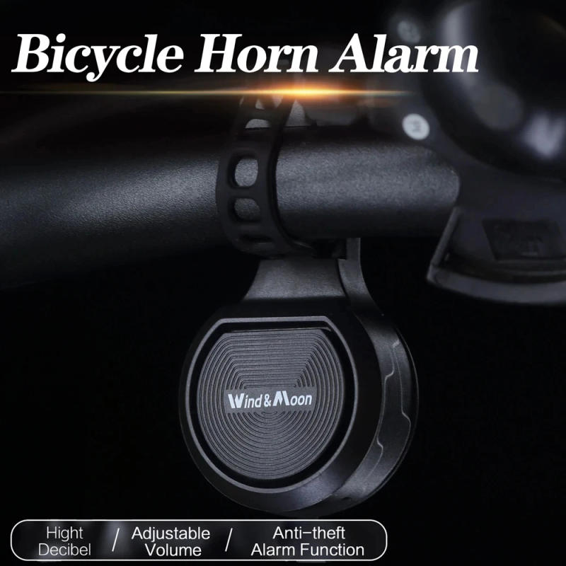 Description Picture 2 of itemRechargeable Motorcycle Electric Bell Horn Alarm Handlebar Speaker Doorbell Anti-theft Horn Bike Accessories