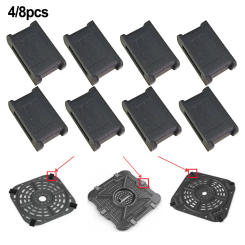 4PCS Air Fryer Silicone Rubber Pads Anti-scratch Air Fryer Silicone Rubber Legs For 2QT For SL400 Air Fryer Toaster Oven