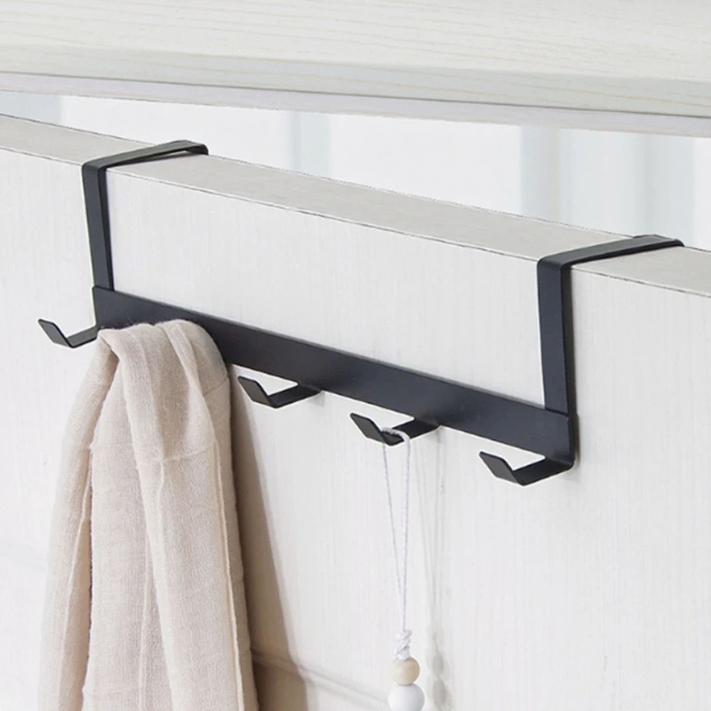 Description Picture 5 of itemfor Key Hooks over the Door Hooks Home Racks Door Mount Coat Hanger