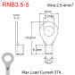 30Pieces RNB3.5-5