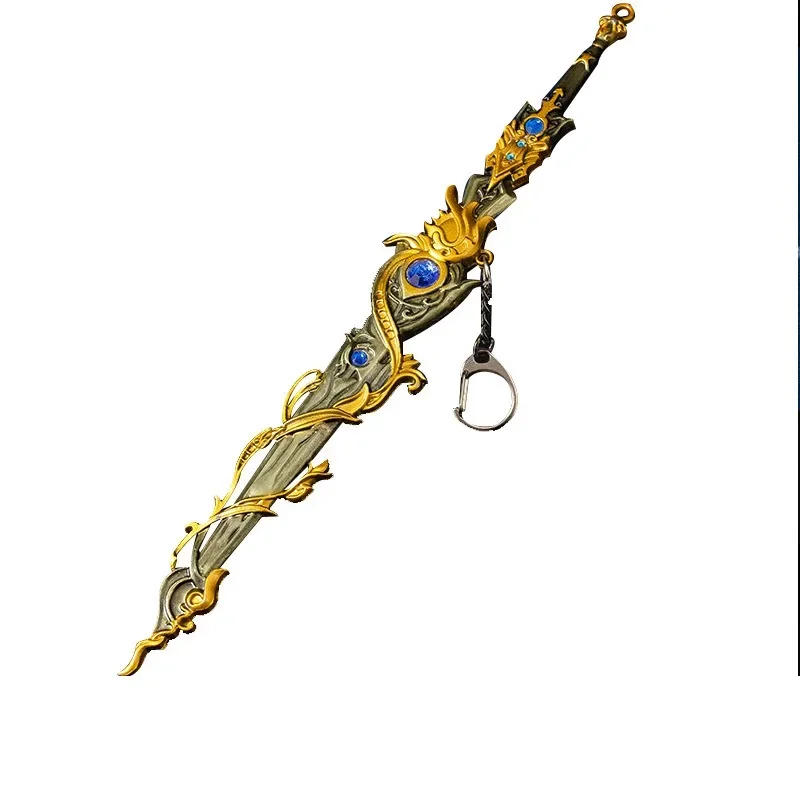 Description Picture 6 of itemSword, gallbladder, piano, heart and sheath weapon model, boys' all-metal craft collectible toy is 22CM long.