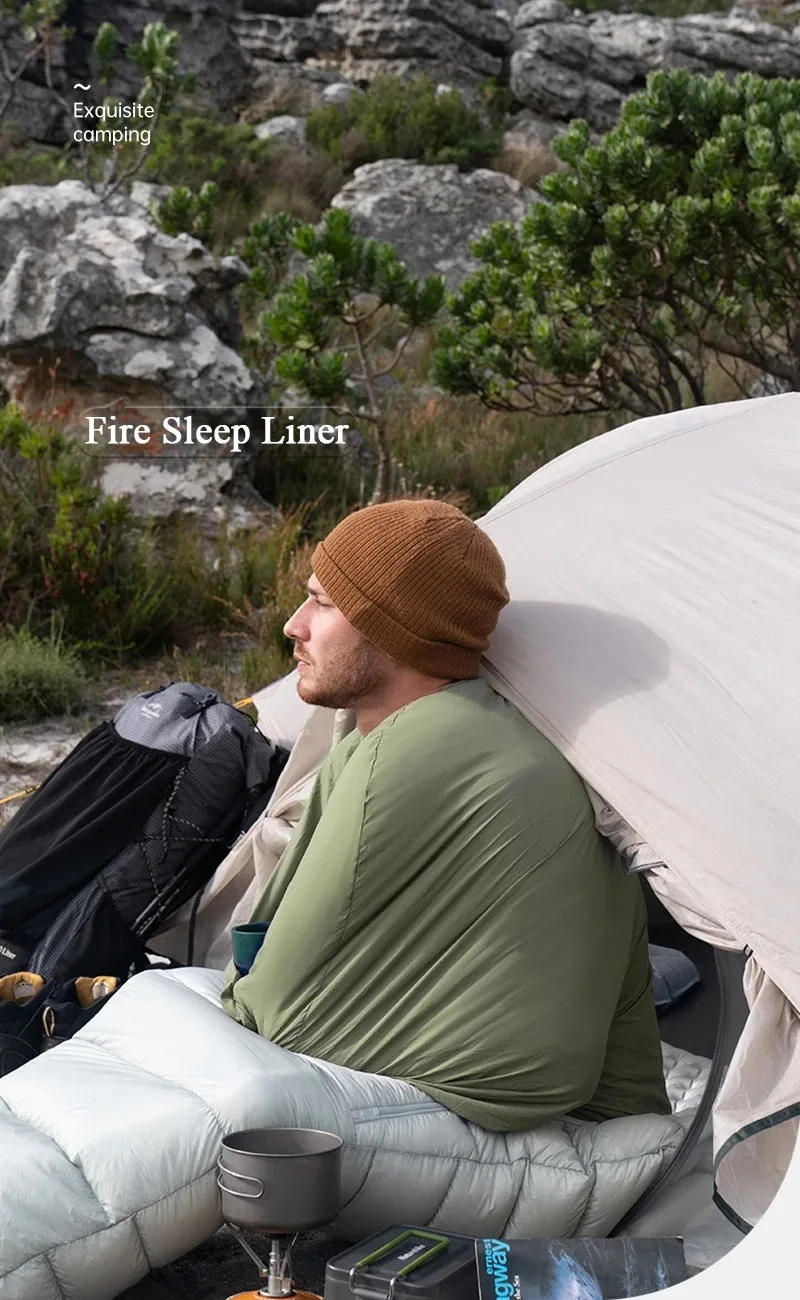 Description Picture 2 of itemNaturehike Camping Sleeping Bag Ultralight Portable Folding Warm Sleeping Bags Outdoor Hiking Travel Mummy Sleeping Bag Liner