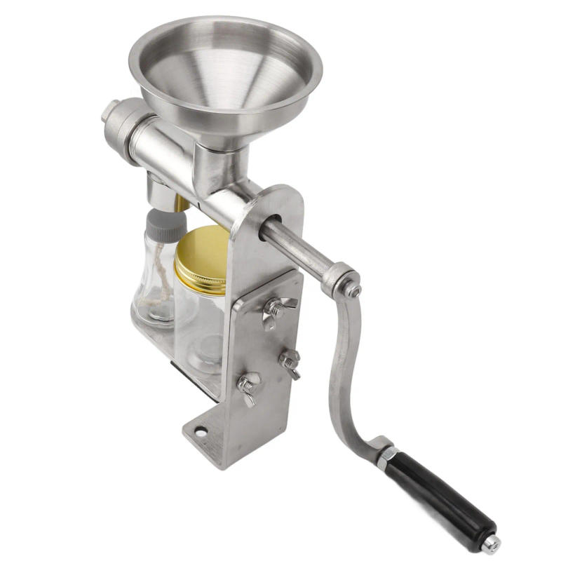 Description Picture 6 of itemManual Oil Press Machine Stainless Steel Cold Hot Press Oil Maker for Nuts Seed Home Oil Presser Maker Machine