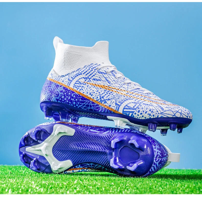 Description Picture 3 of itemMen Outdoor FG/TF Football Boots Futsal Professional Unisex Soccer Shoes High-quality Grass Training Sport Ultralight Non-Slip