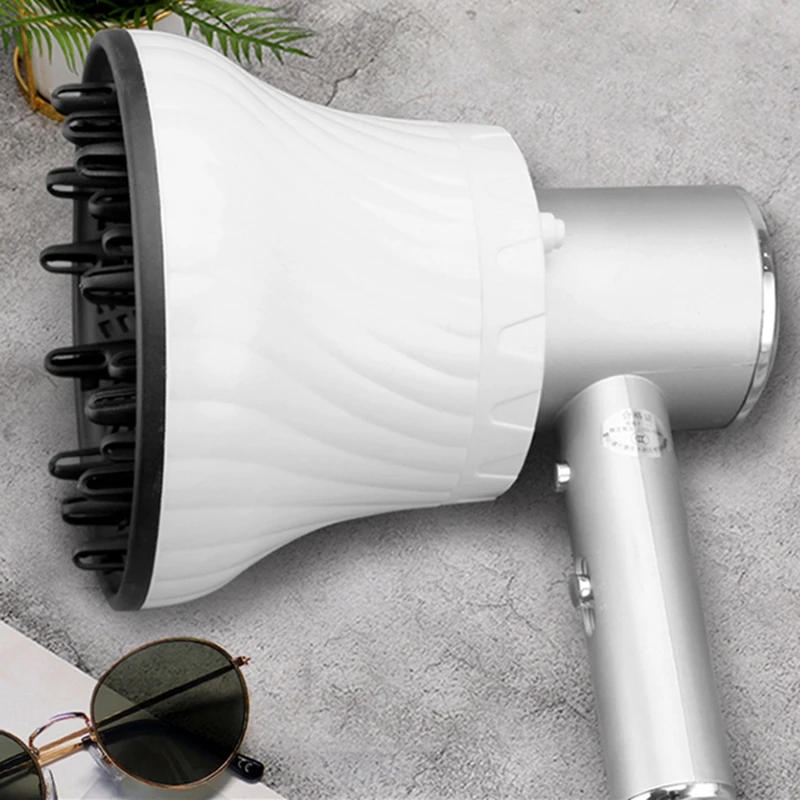 Description Picture 5 of itemD0AB Hair Diffuser Hair Blow Dryer Diffuser Attachment for Fine Thick Curly Frizzy