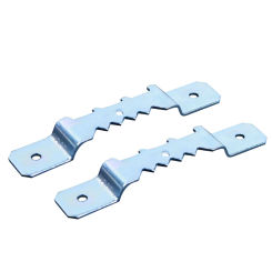 Double Hole Hanging Picture Painting Mirror Frame Saw Tooth Hook Hanger with Screws Metal Frame Hook Hanger Accessories