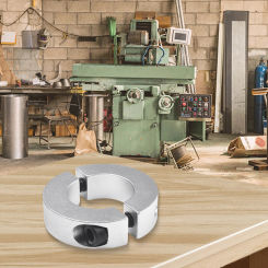 Aluminium Alloy Double Split Shaft Clamp Secure Stabilize Double Shaft Clamp Easy Installation Aluminium Alloy Easy Installation