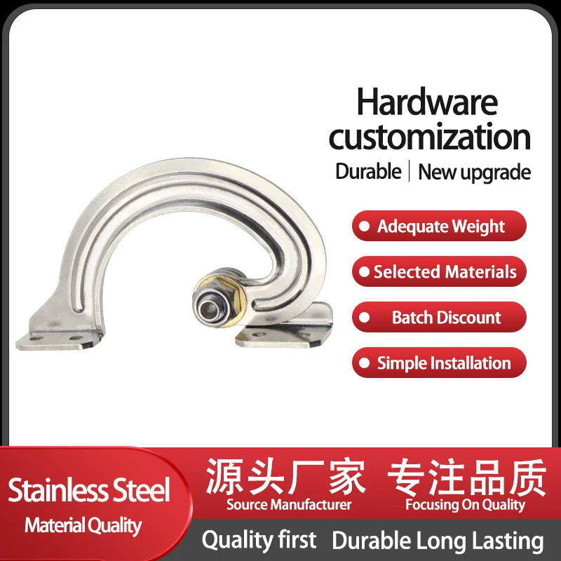 Description Picture 3 of itemCommercial Activity 304 Stainless Steel Multi Specification Internal Damping Adjustable Torque Electrical Cabinet Hinge