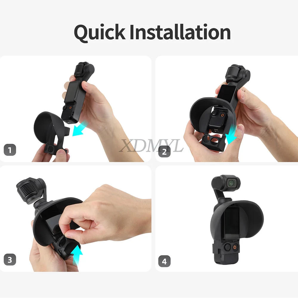 Description Picture 4 of itemSunnylife Light Blocking Sunshade for DJI Pocket 3 Screen Hood Sun Shade Hood Cover for DJI Pocket3 Handheld Gimbal Accessories