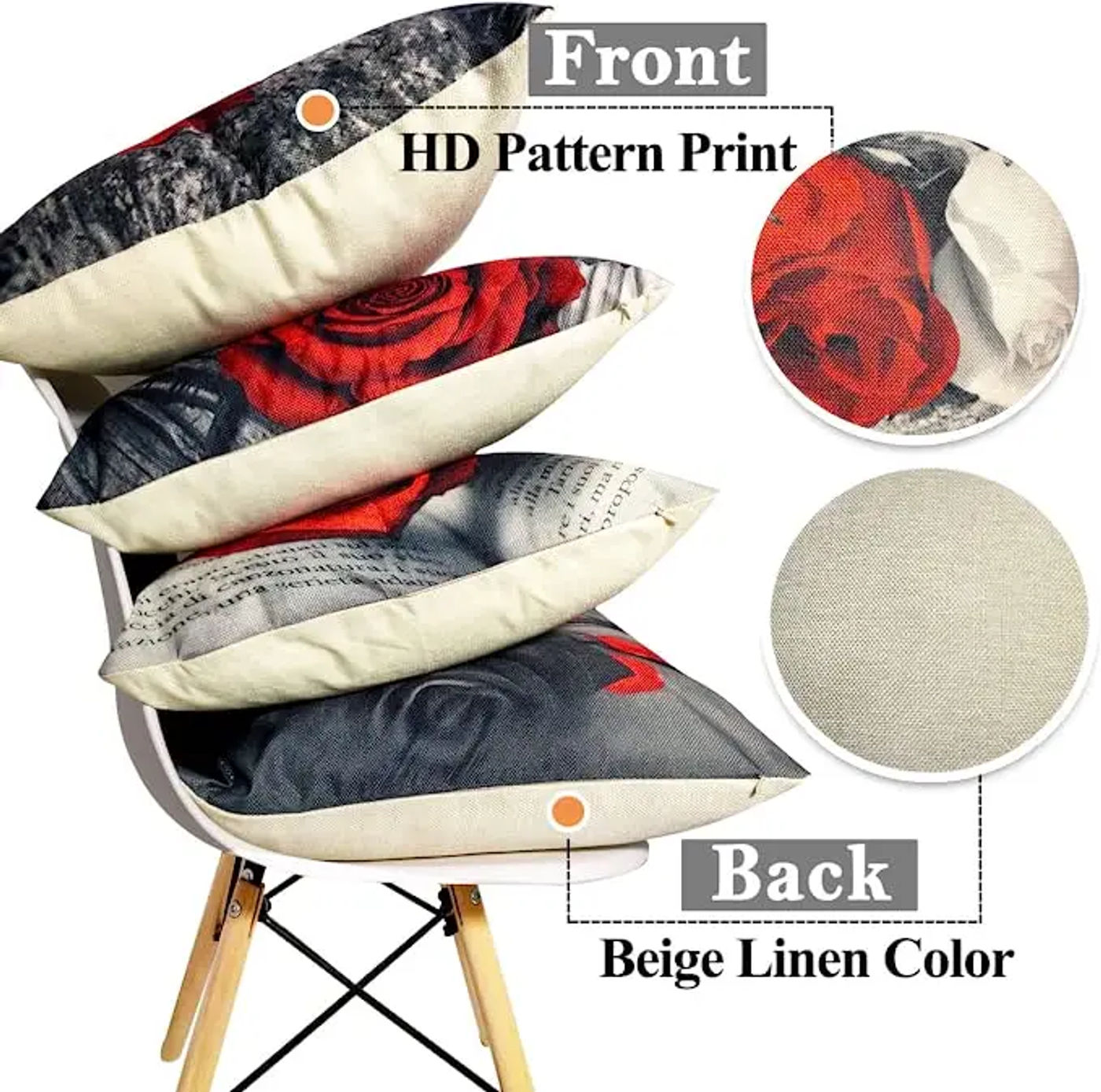 Description Picture 2 of itemThrow Pillows Cover Case Letter Motto Home Love Cushion Cover Throw Pillows for Couch Decorativos Sofa Home Decor