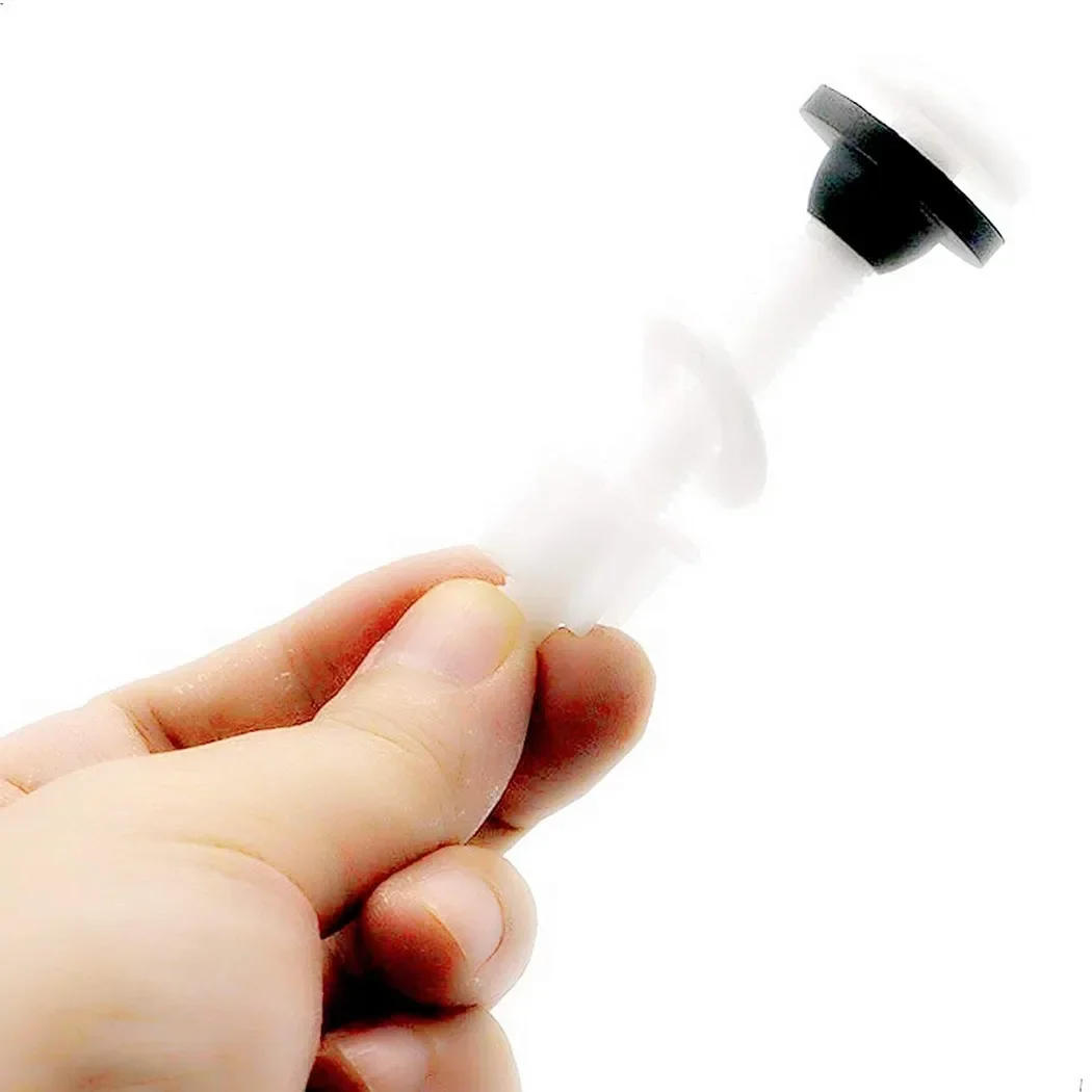 Description Picture 5 of item2pcs Toilet Seat Hinge Bolts Screw Fixing Fitting Kit Toilet Seat Plastic Fastener Repair Accessories