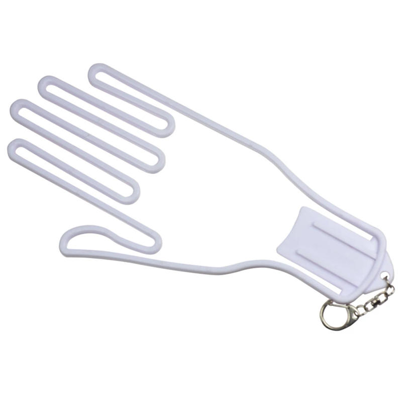 Description Picture 4 of item1pc Golf-Gloves Stretcher Holder Keeper Hanger Gloves Support Frame Holder Rack Dryer Shaper Accessories Plastic