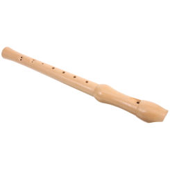 8 Hole Treble Clarionet Flute Descant Soprano Recorder Instrument for Kids Translucent Music Child