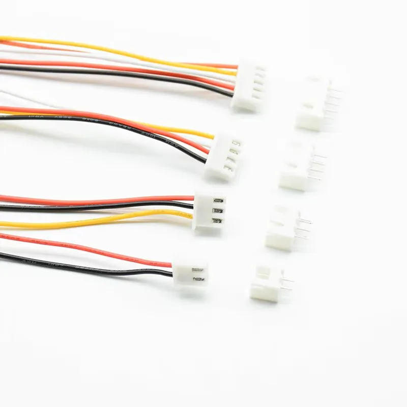 Description Picture 2 of item10pcs 10cm/20cm/30cm Length male Plug Wire Cable  26AWG  Male Female Plug Socket JST XH2.54 2/3/4/5/6Pin Pitch 2.54mm Connector