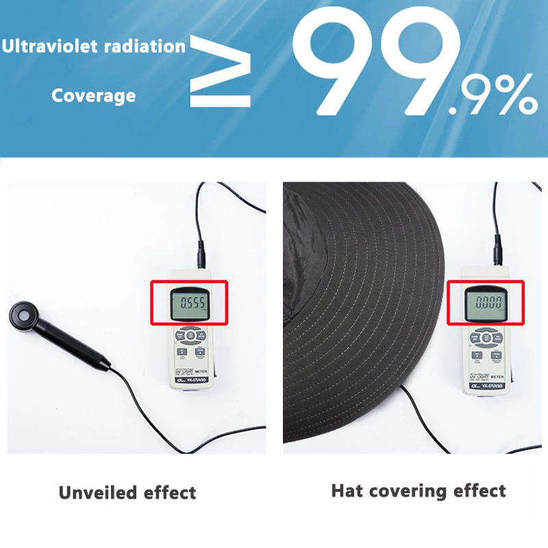 Description Picture 4 of itemOutdoor Sports Jungle Hiking Hat Fishing Hat Wide Brim Bucket Hat With Neck Cover Quick Dry Men Fishermen Sun Protected Cap