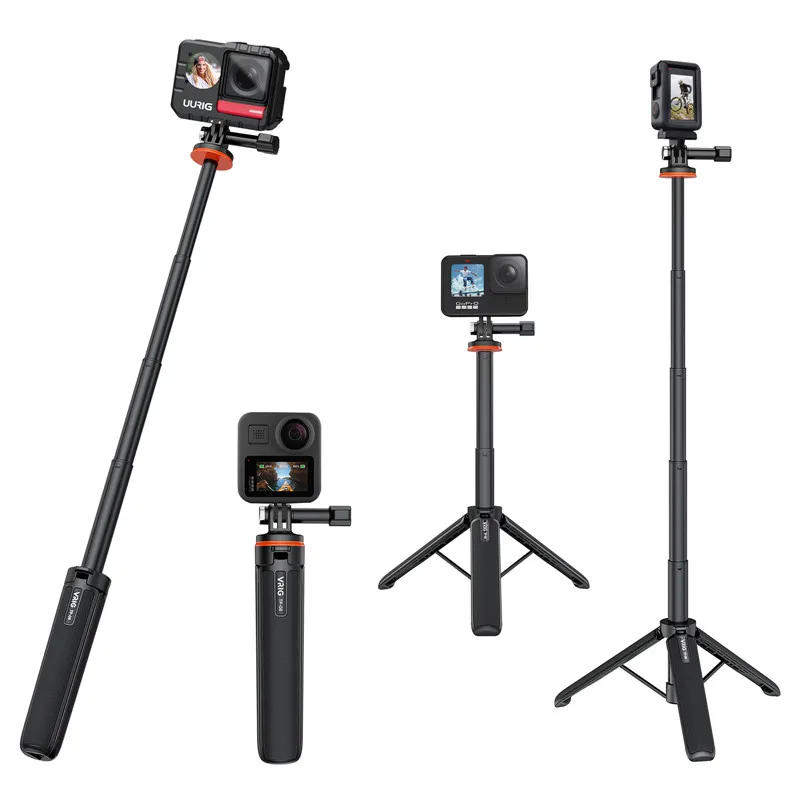 Description Picture 2 of itemTelescopic Selfie Stick Long Waterproof Hand Grip for Insta360 X3 X4 GoPro 12 11 10 9 8 AKASO SJCAM DJI OSMO Action 3 4