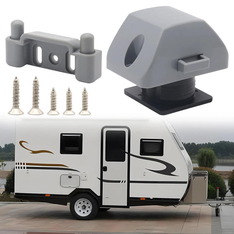 Description Picture 6 of itemMotorhome Cabinet Camper Push Button Metal Push Button Latch Camper Cupboard Knob for Cupboard Door Motorhome Cabinet Camper