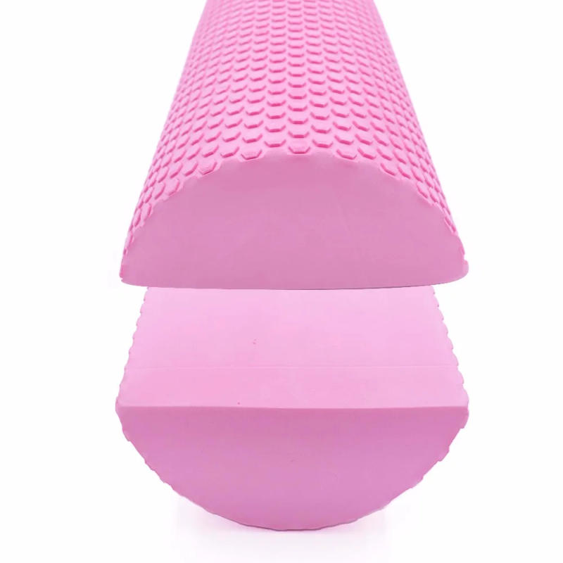 Description Picture 6 of itemHalf Round EVA Foam Roller For Yoga Pilates Fitness Equipment Balance Pad Yoga Blocks With Massage Floating Point 30-45cm