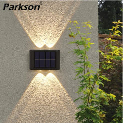 LED Solar Wall Lamps Outdoor Waterproof Up Down Luminous For Landscape Stree Garden Decoration Landscape Wall Washers Lighting
