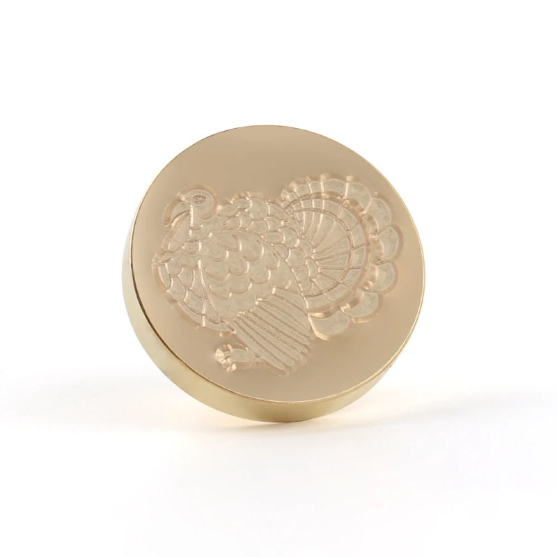 Description Picture 4 of item1pc Animals series Wax Seal Stamps Fox Tiger Unicorn Rabbit Dragon Pattern Wax Sealing Stamps 25mm Removable Brass Head