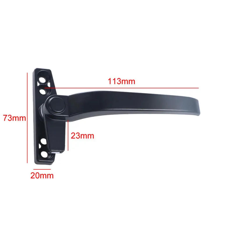 Description Picture 3 of item1 Pc Aluminum Alloy Window Lock Handle Right Left Hand Easy Installation Window-Dressing Hardware Casement Accessor