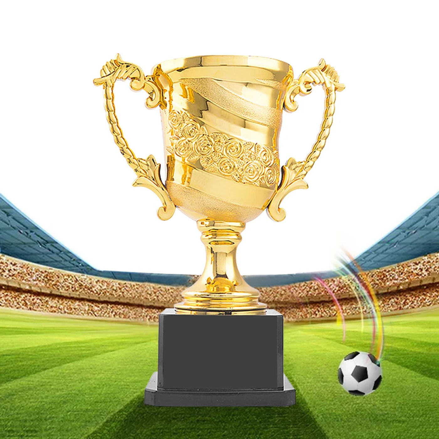 Description Picture 4 of itemAward Trophy Metal Winner Trophies Competitions Award Cup Children Trophy Toys Football Medals Trophies Sport Winner Souvenir