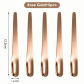 5pcs rose gold