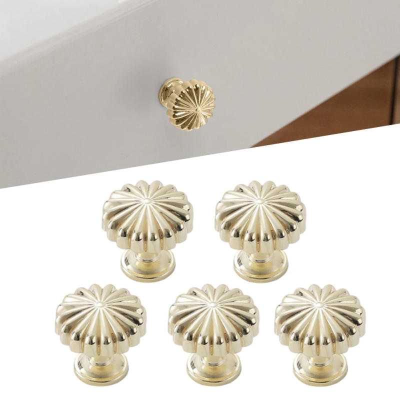 Description Picture 2 of item5pcs Zinc Alloy Door Handle Knobs Kitchen Cupboard Wardrobe Cabinet Pull Wardrobe Pulls Kitchen Furniture Hardware Accessories