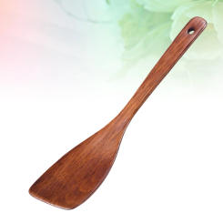 Eco-Friendly Household Wood Non-Stick Pan Wok Rice Spoon Cooking Utensil Turner
