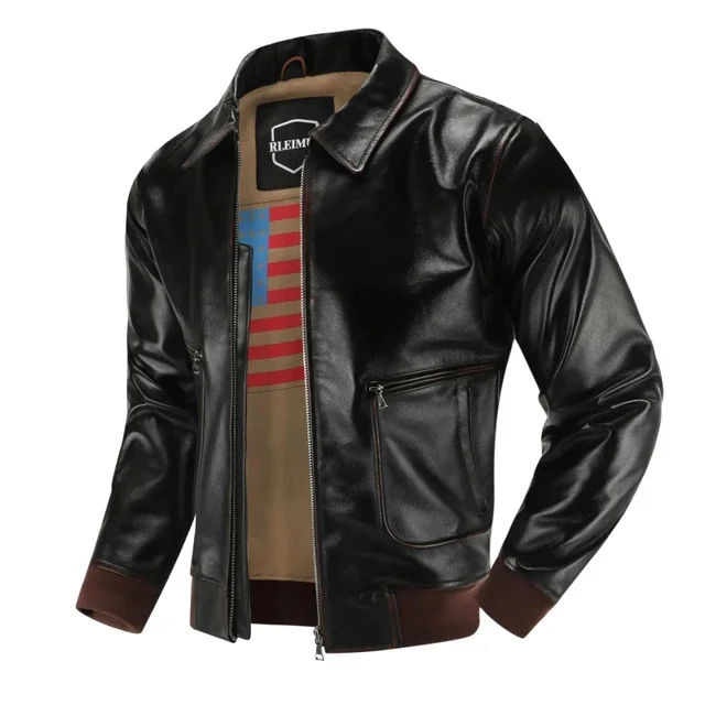 2024 Men’s Top layer Genuine Leather