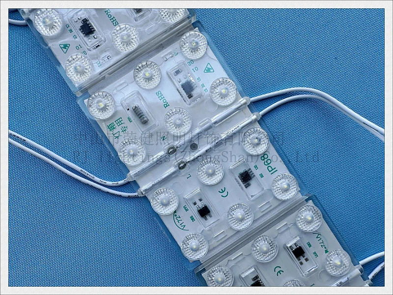 Description Picture 3 of item110V / 220V LED Light Module for Sign letter advertise light box 98mm X 70mm SMD3030 12 led 10W waterproof IP68 super bright