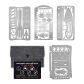 Silver-4pcs