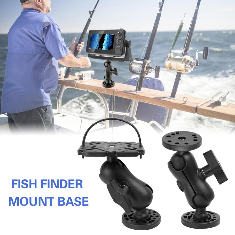 Description Picture 6 of itemUniversal Kayak Holder Fish Finder Mount Boat Rotating Bracket Kayaking Supporter Mounting Plate