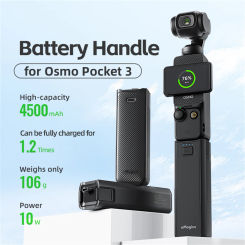 Battery Handle Grip For DJI Osmo Pocket 3 Action Camera Attachment Portable Handle Grip Charger Mobile Power Bank