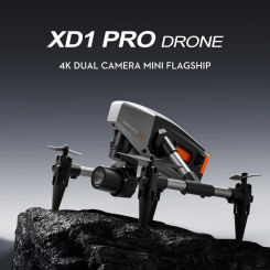 XD1 Pro Mini Drone 4K Profesional With 8K HD Camera Fpv Aerial Photography Alloy Foldable Rc Quadcopter For Kids Toys Drones