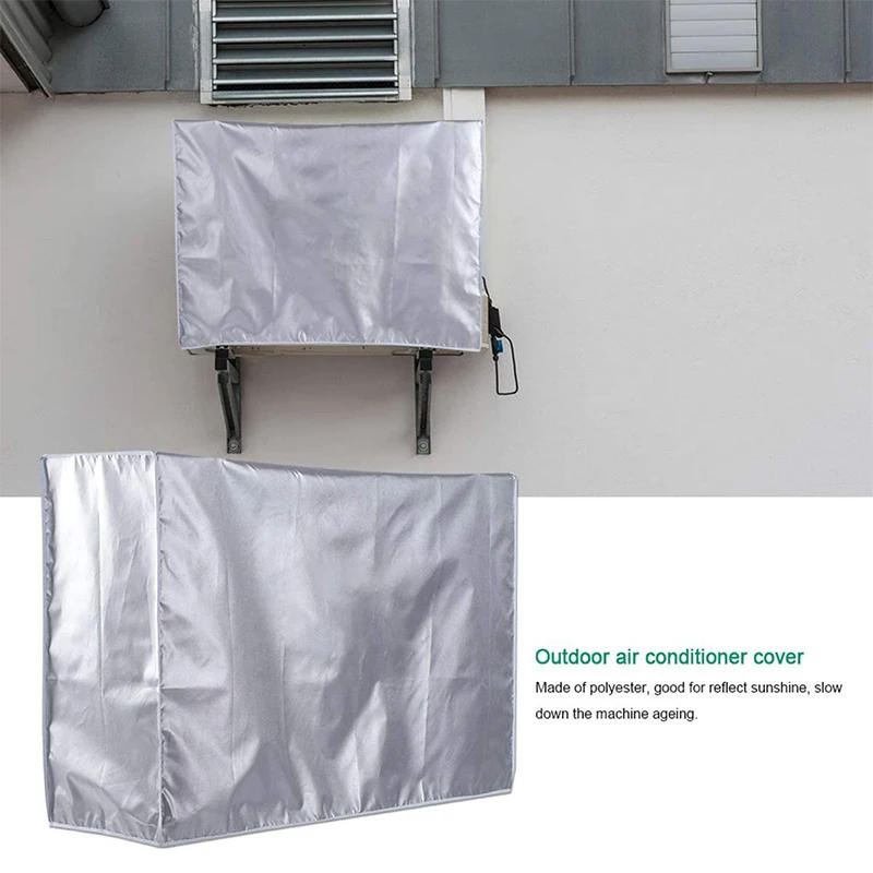 Description Picture 3 of itemHousehold Air Conditioner Cover Sun Protection Waterproof Air Conditioning Main Unit Protective Cover Anti-Dust Protective Case