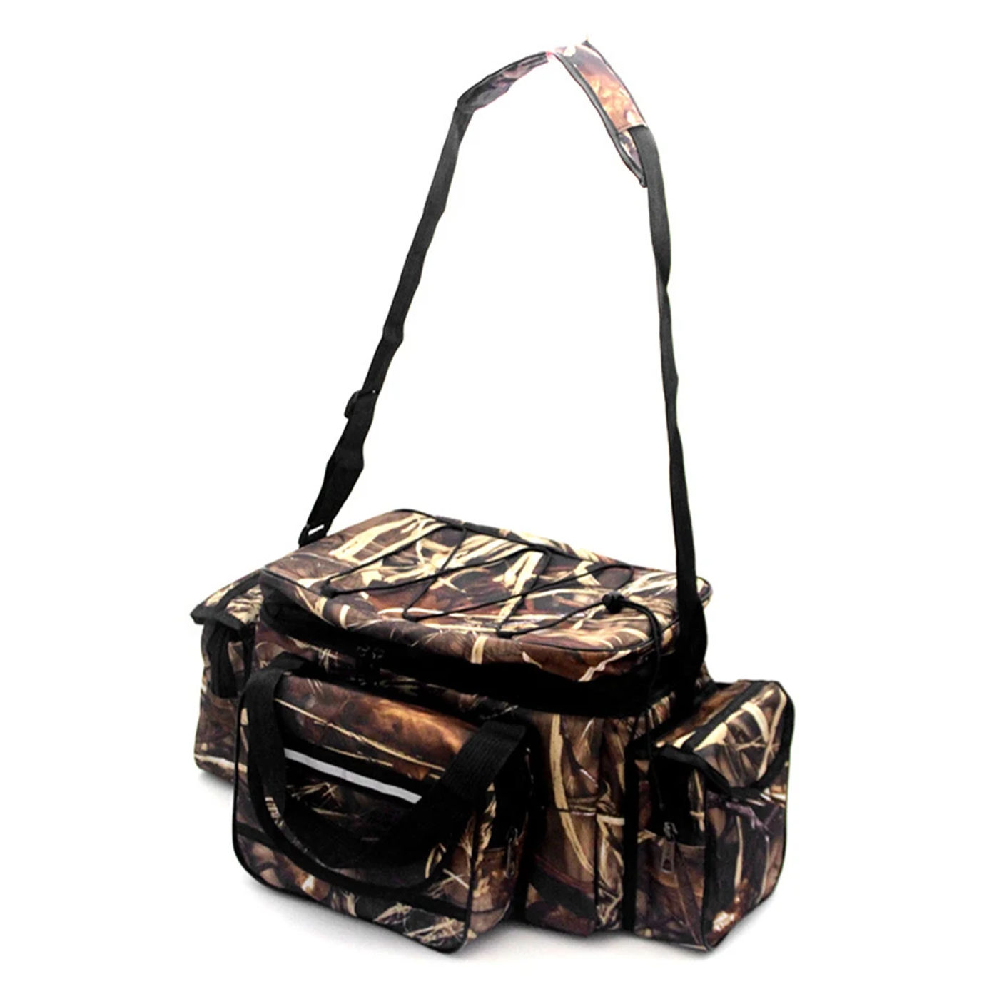 Description Picture 5 of itemLarge Capacity Fishing Tackle Bag Waterproof Fishing Tackle Storage Bag Case Outdoor Travel Hunting Fishing Shoulder Bag Pack