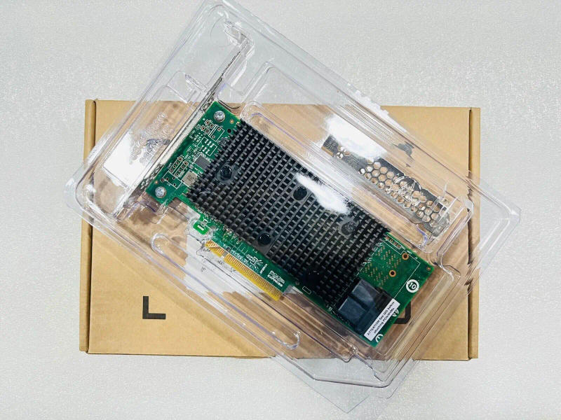 Description Picture 3 of itemLSI 9400-8i SATA/SAS HBA 12Gbps PCIe NVME HDD IT Mode JBOD +*SFF-8643 SATA Cable