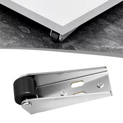 1pcs Telescopic Mobile Wheels Table Load-bearing Pulley Guide Furniture Moving Silent Right Angle Directional Roller Accessories