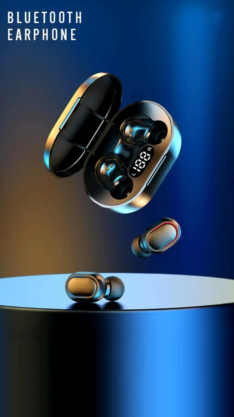 Description Picture 6 of itemE7S TWS Wireless Headphones Bluetooth Earphone Control Sport Headset Waterproof Microphone Music Earphone Work On All Smartphone