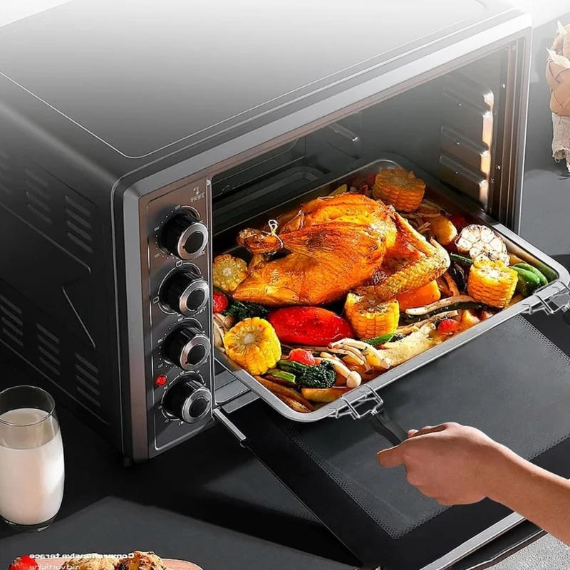 Description Picture 5 of item2Pcs Air Fryers Convection Toaster Oven Tray Extractor Grills Extractor Grills Clip Oven Clip Oven Clip Oven Tray Handle