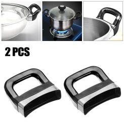 Cookware Handle Side Handle For Single/double Screw Pot Lid Knob Replacement Spare Parts stockpot steamer handle Accessories
